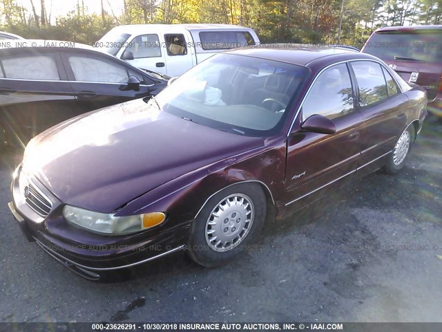 2G4WB52K4W1465082 - 1998 BUICK REGAL LS 栗色 照片 2