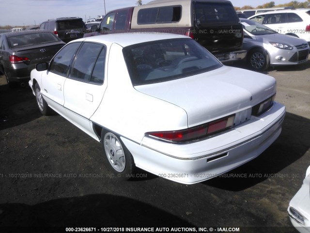 1G4NV55M8SC443641 - 1995 BUICK SKYLARK GRAN SPORT/CUSTOM/LIMITED WHITE photo 3