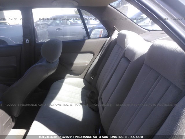 JT2BG12K7T0402538 - 1996 TOYOTA CAMRY DX/LE/XLE GOLD photo 8