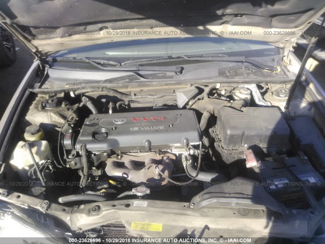 4T1BE32K36U140292 - 2006 TOYOTA CAMRY LE/XLE/SE 金色 照片 10