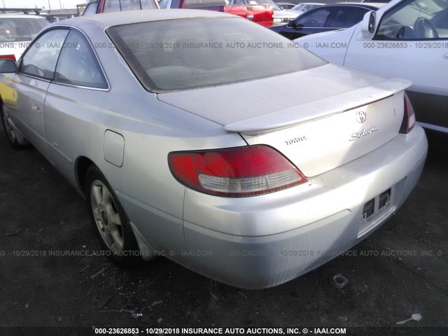 2T1CF22P5YC348654 - 2000 TOYOTA CAMRY SOLARA SE/SLE Gümüş foto 3