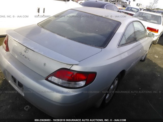 2T1CF22P5YC348654 - 2000 TOYOTA CAMRY SOLARA SE/SLE Gümüş foto 4