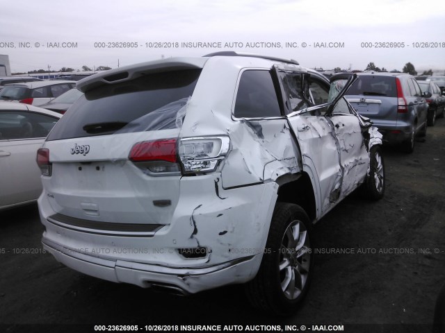 1C4RJFJG0FC629347 - 2015 JEEP GRAND CHEROKEE SUMMIT 白色 照片 4