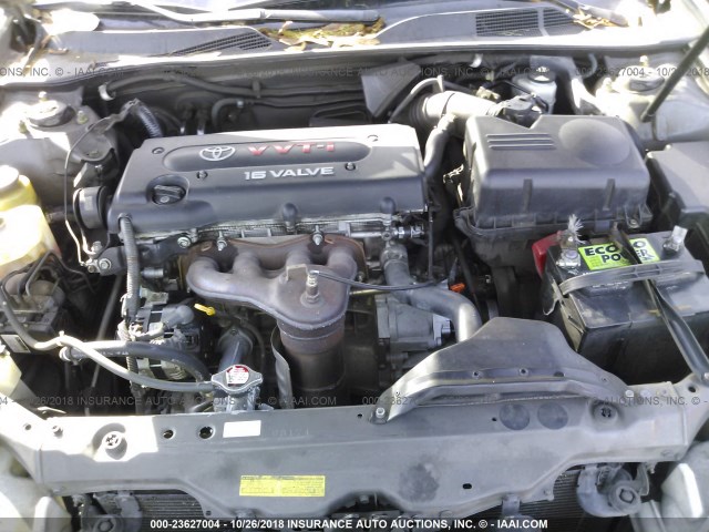 4T1BE32K45U510003 - 2005 TOYOTA CAMRY LE/XLE/SE GRAY photo 10