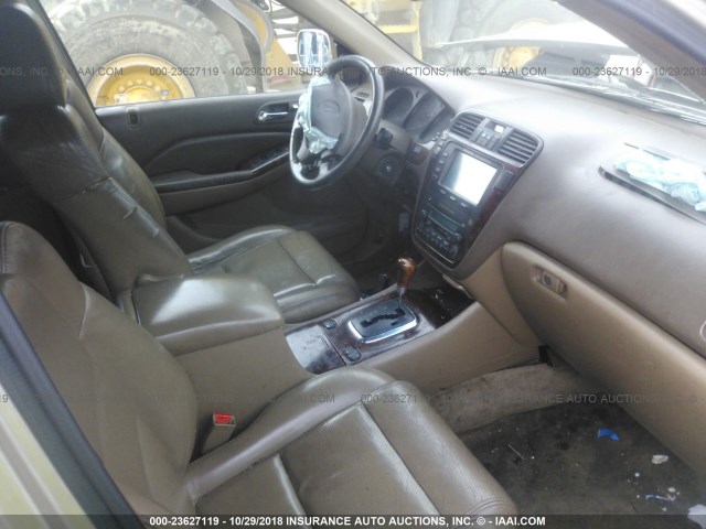 2HNYD18632H520594 - 2002 ACURA MDX TOURING GOLD photo 5