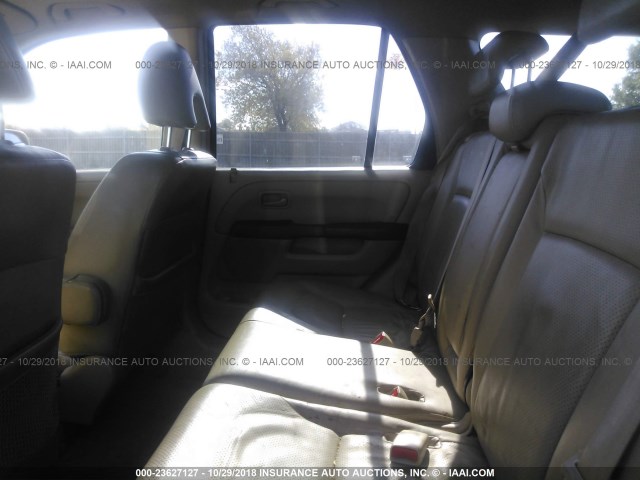 JHLRD78945C038217 - 2005 HONDA CR-V SE/EX GOLD photo 8