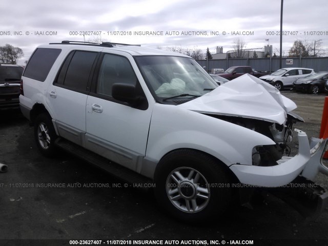 1FMPU16LX3LB05654 - 2003 FORD EXPEDITION XLT WHITE photo 1