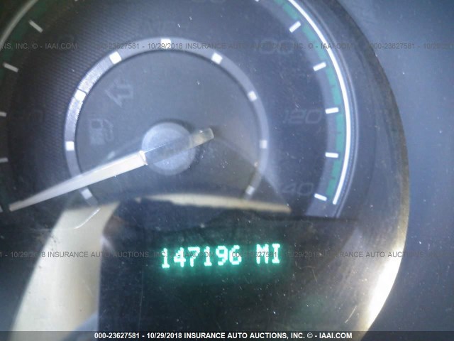 1G1ZH57B694207852 - 2009 CHEVROLET MALIBU 1LT BLACK photo 7