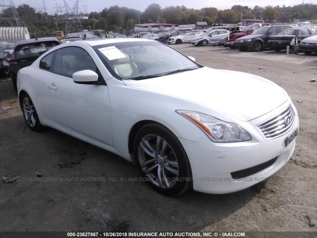 JNKCV64E48M127098 - 2008 INFINITI G37 JOURNEY/SPORT WHITE photo 1