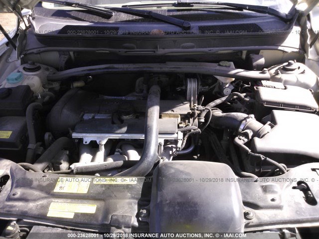 YV4CZ592061267076 - 2006 VOLVO XC90 GREEN photo 10