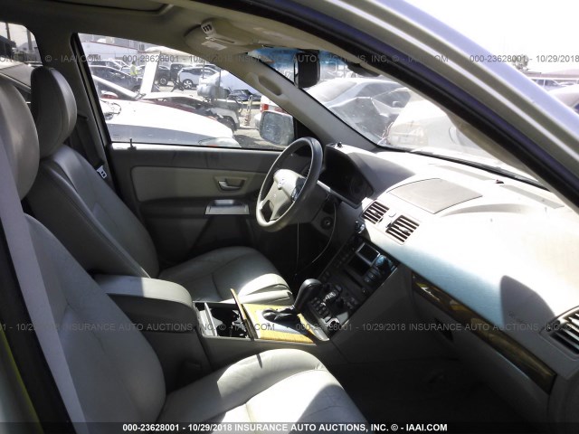 YV4CZ592061267076 - 2006 VOLVO XC90 GREEN photo 5