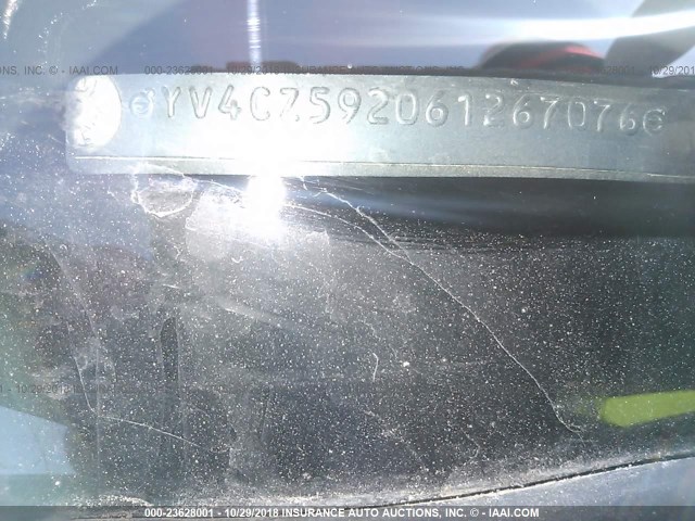 YV4CZ592061267076 - 2006 VOLVO XC90 GREEN photo 9