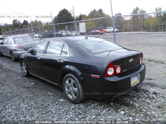 1G1ZK57B98F298197 - 2008 CHEVROLET MALIBU LTZ 黑色 照片 3