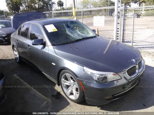 WBANU53509C119271 - 2009 BMW 528 I GRAY photo 1