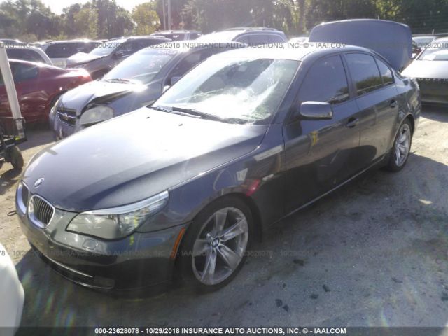 WBANU53509C119271 - 2009 BMW 528 I GRAY photo 2