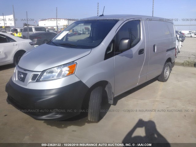 3N6CM0KN2FK710932 - 2015 NISSAN NV200 2.5S/2.5SV SILVER photo 2