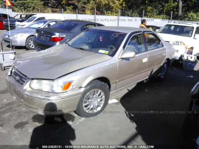 4T1BG22K4YU972151 - 2000 TOYOTA CAMRY CE/LE/XLE 米色 照片 2