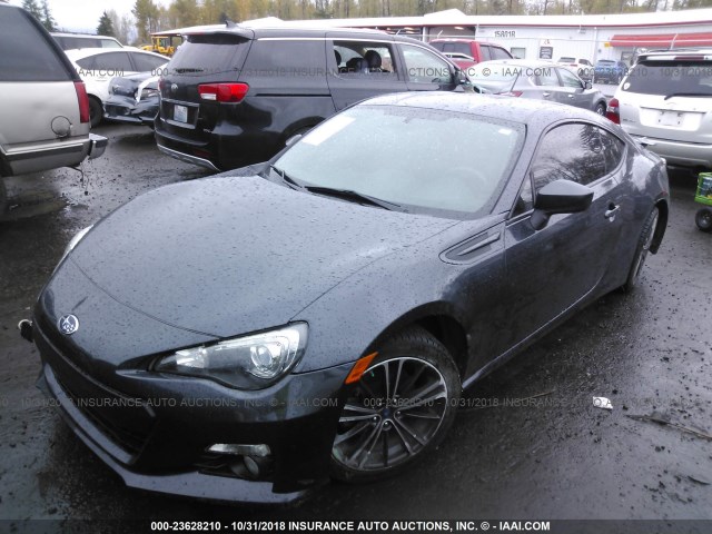 JF1ZCAC13E9605079 - 2014 SUBARU BRZ 2.0 LIMITED GRAY photo 6