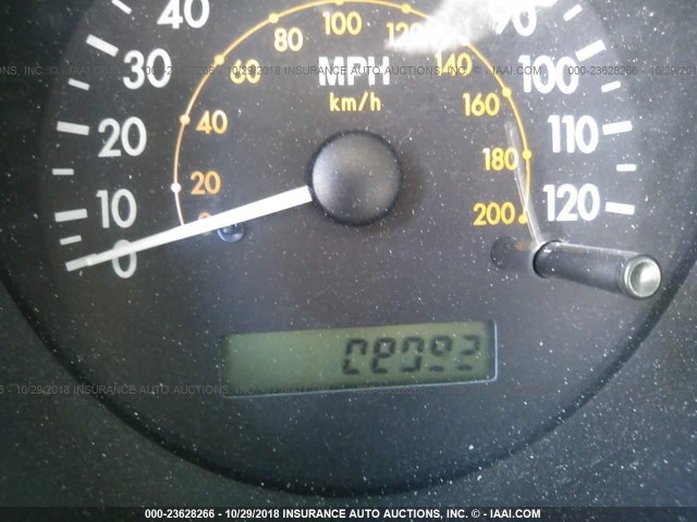 KL1TD66608B116256 - 2008 CHEVROLET AVEO LS RED photo 7