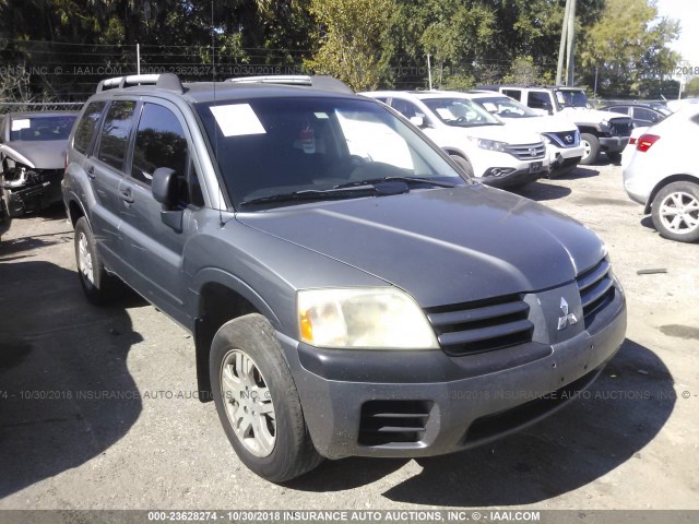 4A4MN21S15E062444 - 2005 MITSUBISHI ENDEAVOR LS GRAY photo 1