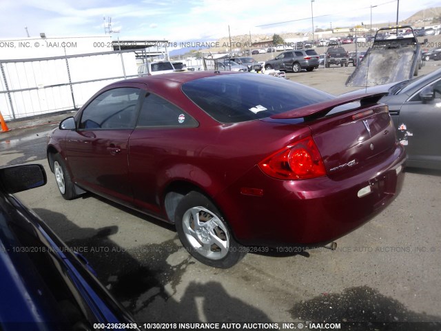 1G2AL15F277310056 - 2007 PONTIAC G5 MAROON photo 3