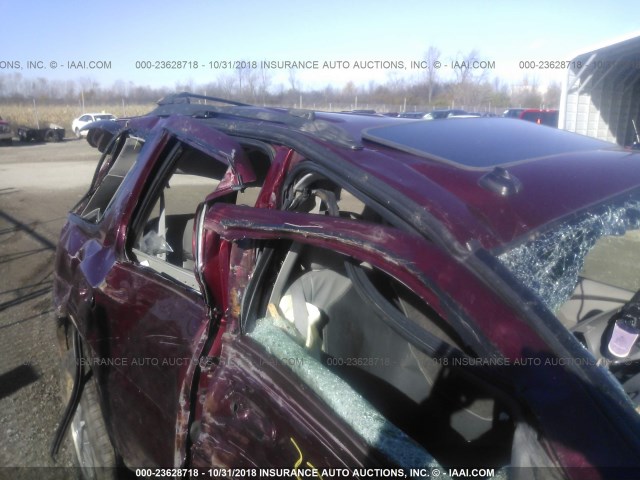 5GAET13P442294994 - 2004 BUICK RAINIER CXL MAROON photo 6