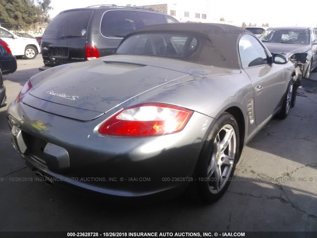 WP0CB29846U732094 - 2006 PORSCHE BOXSTER S GRAY photo 4