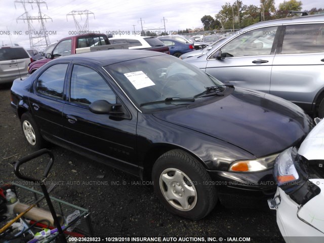 1B3EJ46XXWN115426 - 1998 DODGE STRATUS BLACK photo 1