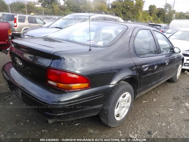 1B3EJ46XXWN115426 - 1998 DODGE STRATUS BLACK photo 4