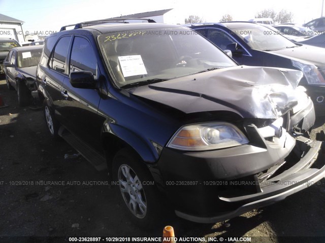 2HNYD18805H525709 - 2005 ACURA MDX TOURING BLACK photo 1