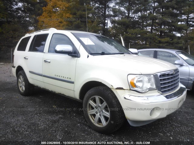 1A8HX58N68F107020 - 2008 CHRYSLER ASPEN LIMITED WHITE photo 1