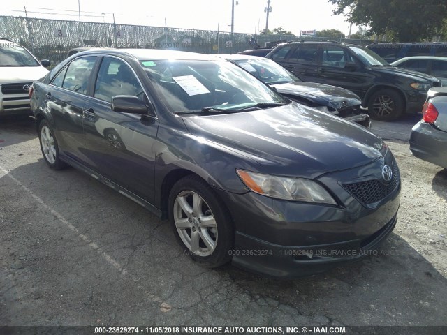 4T1BK46K47U026876 - 2007 TOYOTA CAMRY NEW GENERAT LE/XLE/SE GRAY photo 1