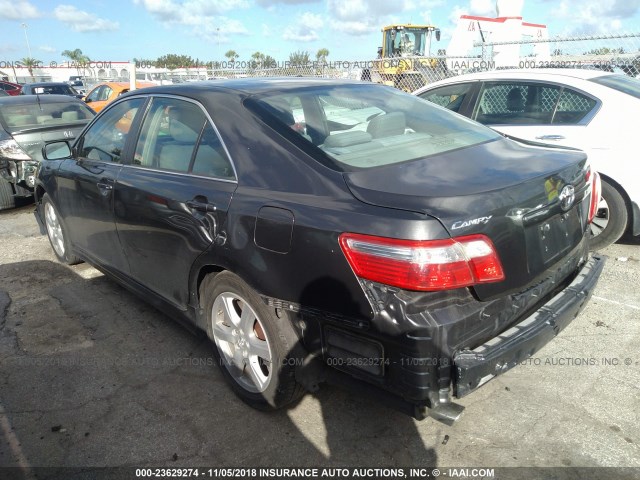 4T1BK46K47U026876 - 2007 TOYOTA CAMRY NEW GENERAT LE/XLE/SE GRAY photo 3