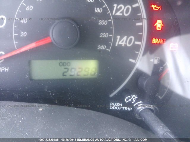 JTDBL40E49J054928 - 2009 TOYOTA COROLLA LE/XLE BLACK photo 7