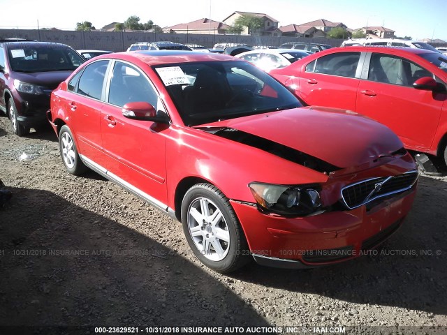 YV1MS382272287773 - 2007 VOLVO S40 2.4I RED photo 1