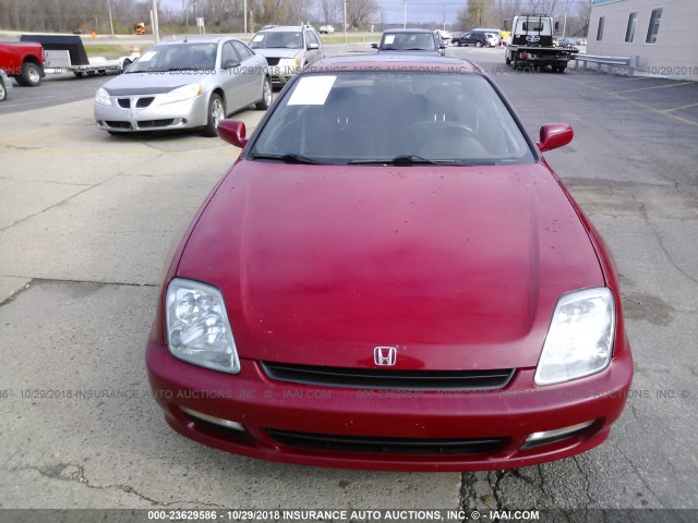 JHMBB6144VC008596 - 1997 HONDA PRELUDE RED photo 6