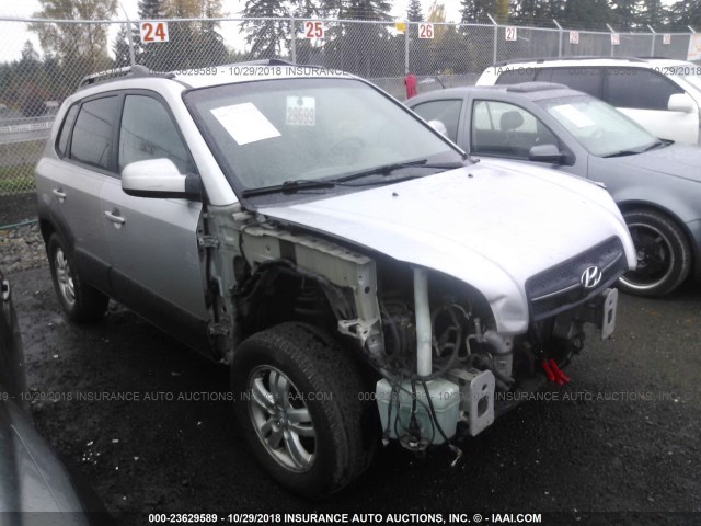 KM8JN12D76U396856 - 2006 HYUNDAI TUCSON GLS/LIMITED SILVER photo 1