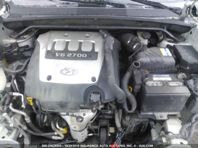 KM8JN12D76U396856 - 2006 HYUNDAI TUCSON GLS/LIMITED 银色 照片 10