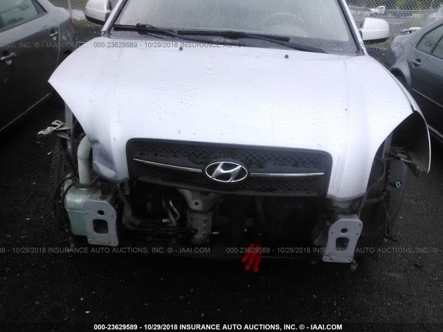 KM8JN12D76U396856 - 2006 HYUNDAI TUCSON GLS/LIMITED 银色 照片 6