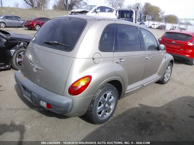 3C8FY68BX2T322838 - 2002 CHRYSLER PT CRUISER LIMITED/DREAM CRUISER BROWN photo 4