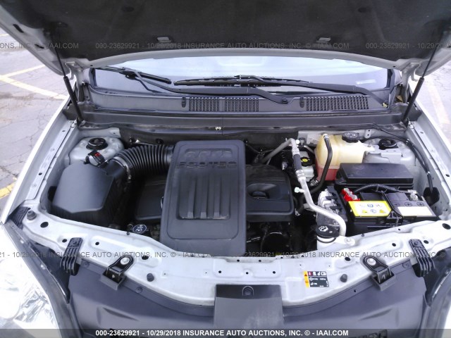 3GNAL2EK7DS637457 - 2013 CHEVROLET CAPTIVA LS 银色 照片 10