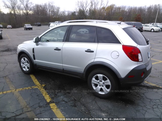 3GNAL2EK7DS637457 - 2013 CHEVROLET CAPTIVA LS 银色 照片 3