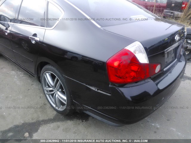 JNKAY01E56M100070 - 2006 INFINITI M35 SPORT BLACK photo 6