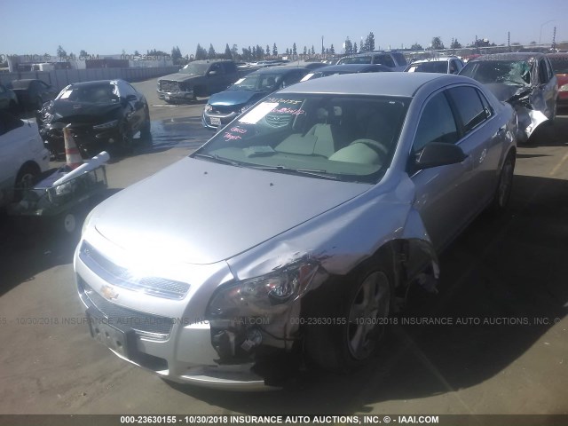 1G1ZG57B09F179389 - 2009 CHEVROLET MALIBU LS 银色 照片 2