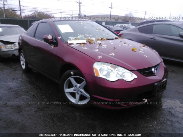 JH4DC54833C017849 - 2003 ACURA RSX RED photo 1