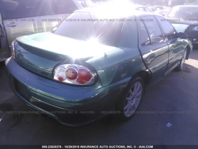 1G2NW52M5WC783877 - 1998 PONTIAC GRAND AM GT GREEN photo 4