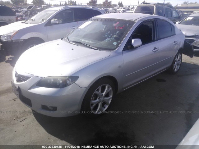 JM1BK32G991230755 - 2009 MAZDA 3 I SILVER photo 2