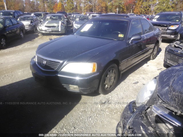 JH4KA96674C000604 - 2004 ACURA 3.5RL GRAY photo 2