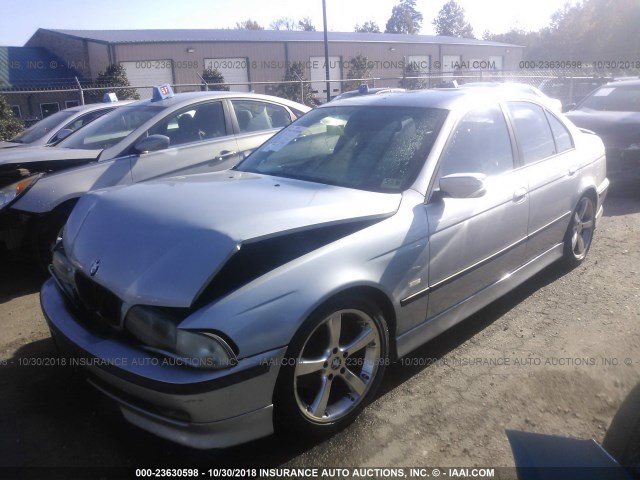 WBADE5328WBV94179 - 1998 BMW 540 I SILVER photo 2