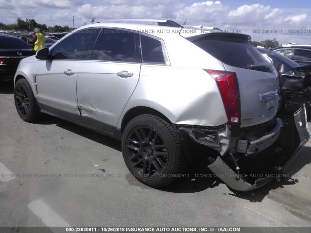 3GYFNAEY7BS553332 - 2011 CADILLAC SRX LUXURY COLLECTION SILVER photo 3